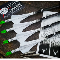 DCA Custom Arrows Rev 2.0 Super Sabre Vanes