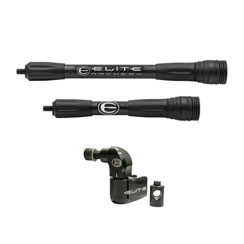 Elite Carbon Micro Stabilizer Kit [Colour: Black] [Length: 8/10 inch]